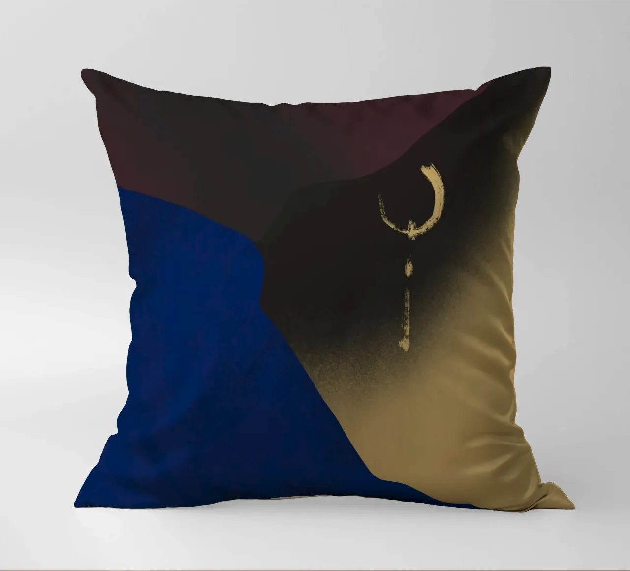 The girl with the golden earring decorative cushion by Little Dean