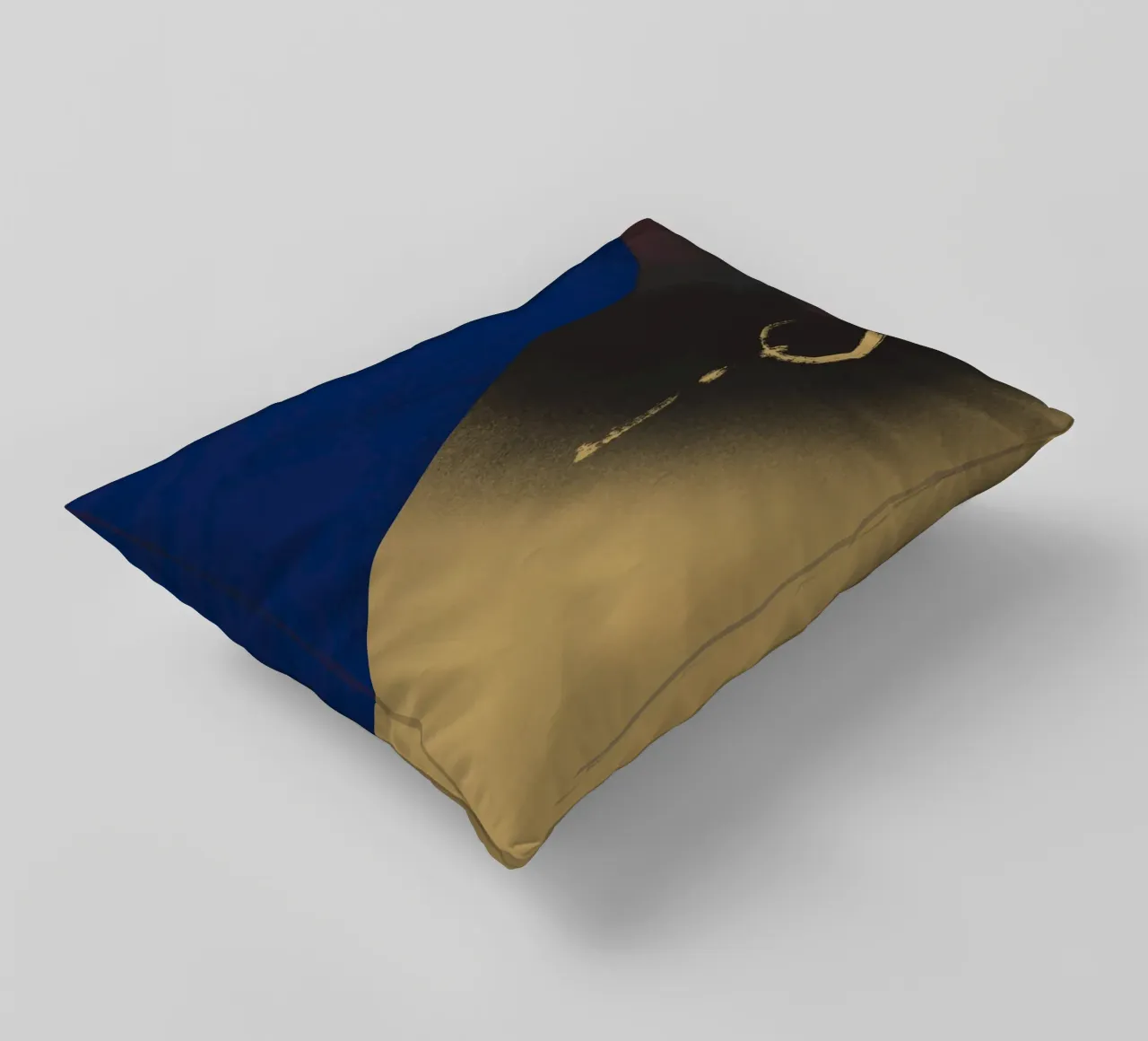 The girl with the golden earring decorative cushion by Little Dean