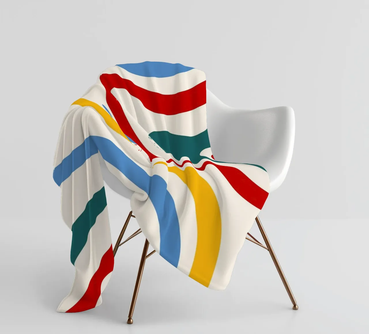 Linea astratta retrò coperta in pile da Studio Vibe
