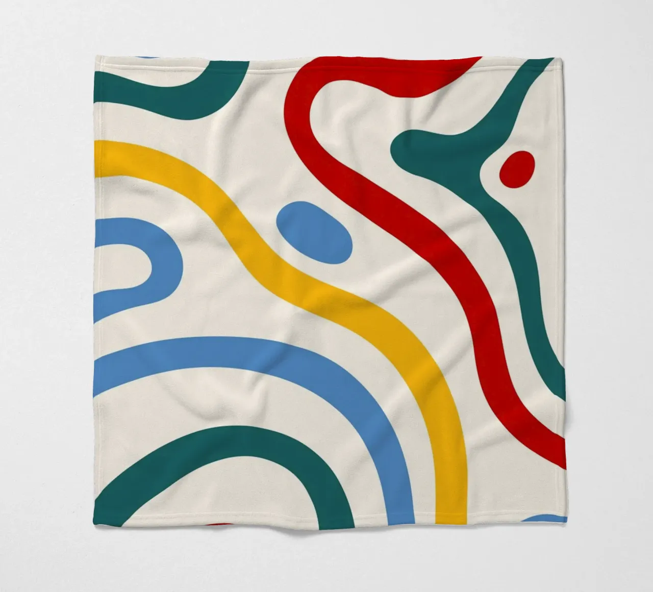 Linea astratta retrò coperta in pile da Studio Vibe