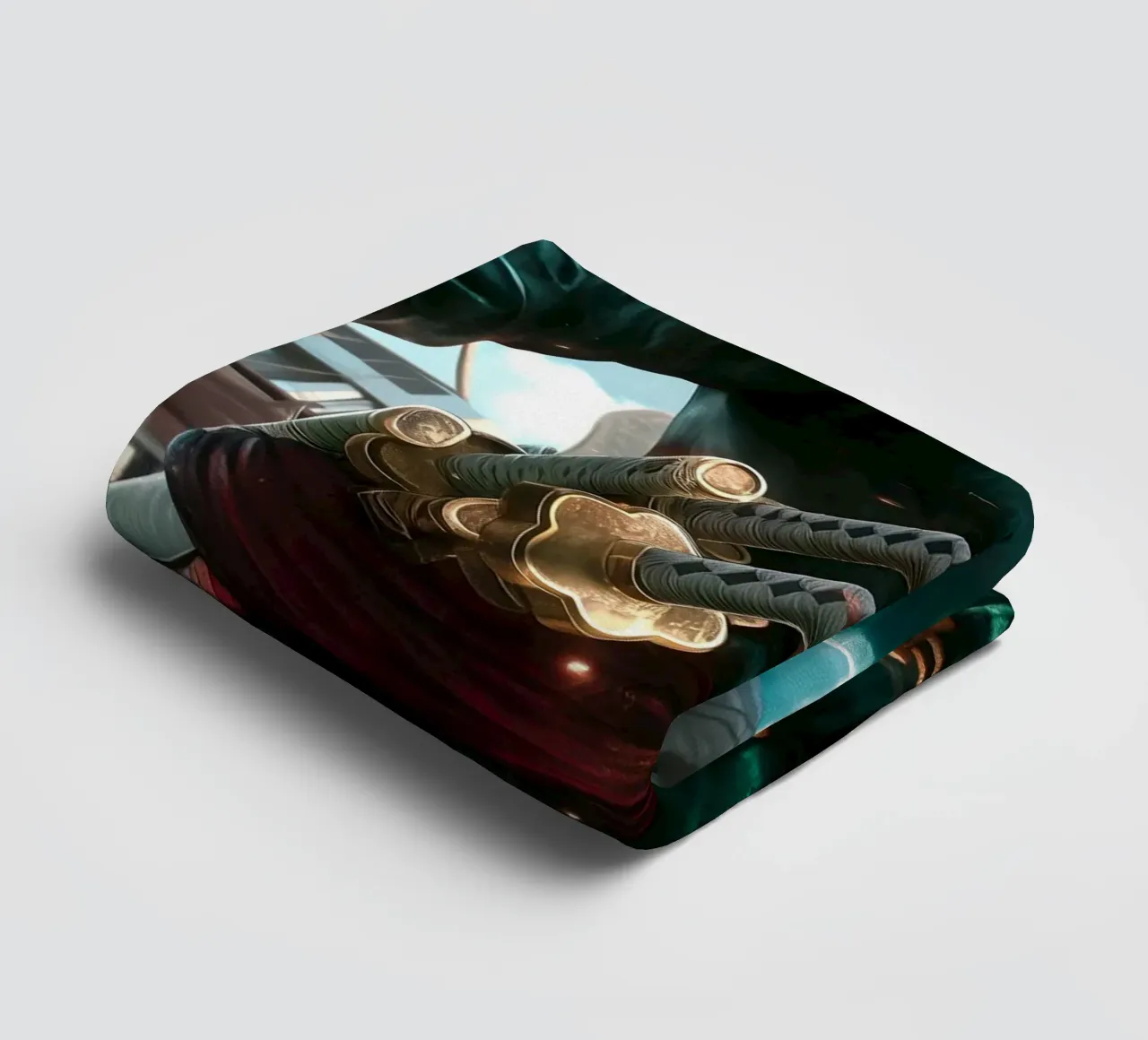 Pirate Hunter Roronoa Zoro One Piece asciugamano da bagno da Fleur de Lys