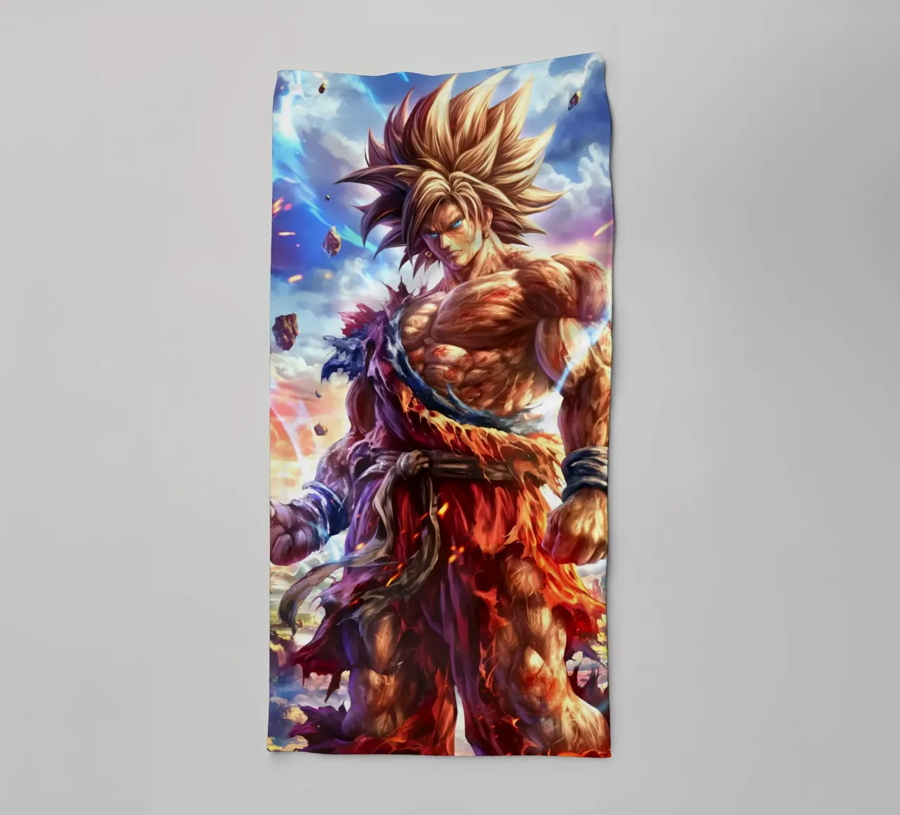 Son Goku Dragon Ball DBZ towel by Fleur de Lys