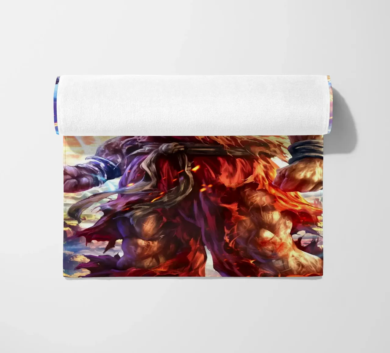 Son Goku Dragon Ball DBZ beach towel by Fleur de Lys