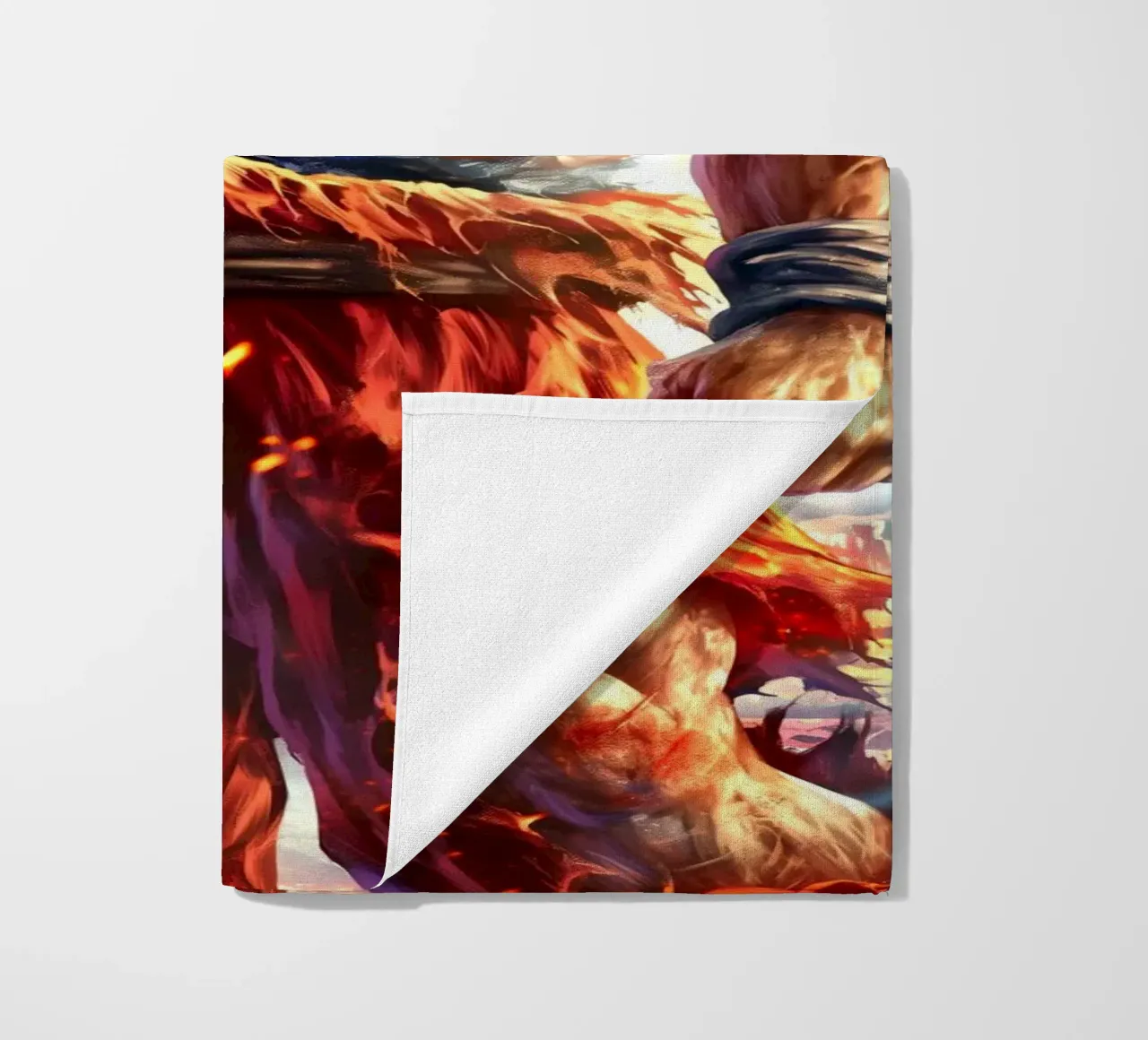 Son Goku Dragon Ball DBZ beach towel by Fleur de Lys