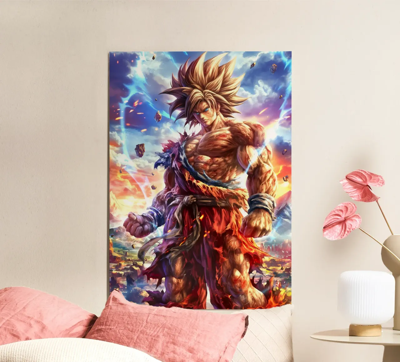 Son Goku Dragon Ball DBZ poster da Fleur de Lys