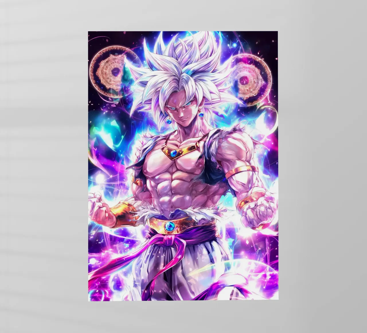 Son Goku Dragon Ball DBZ backlit film by Fleur de Lys