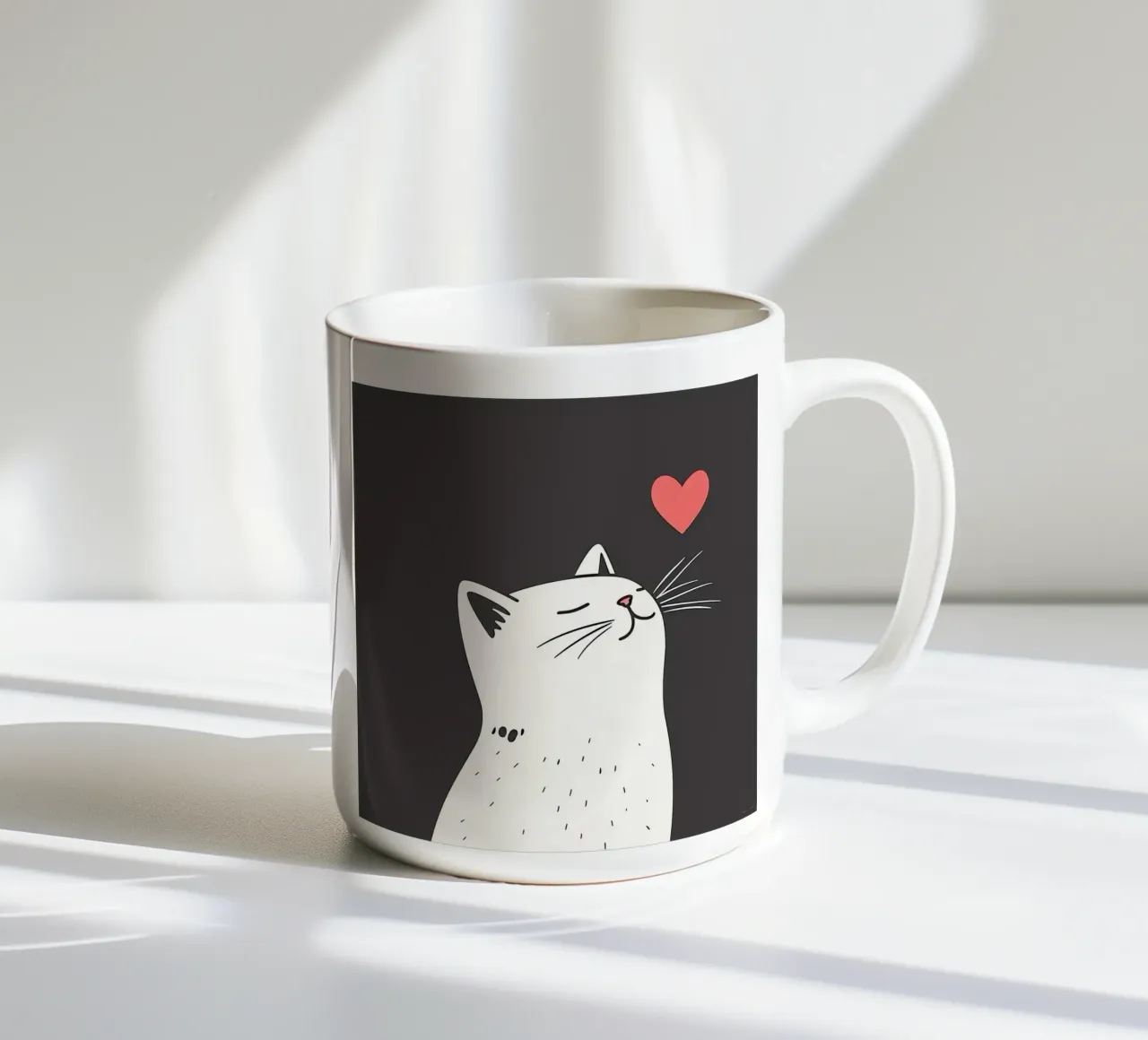 Gatto miffy tazza in ceramica da Kaden