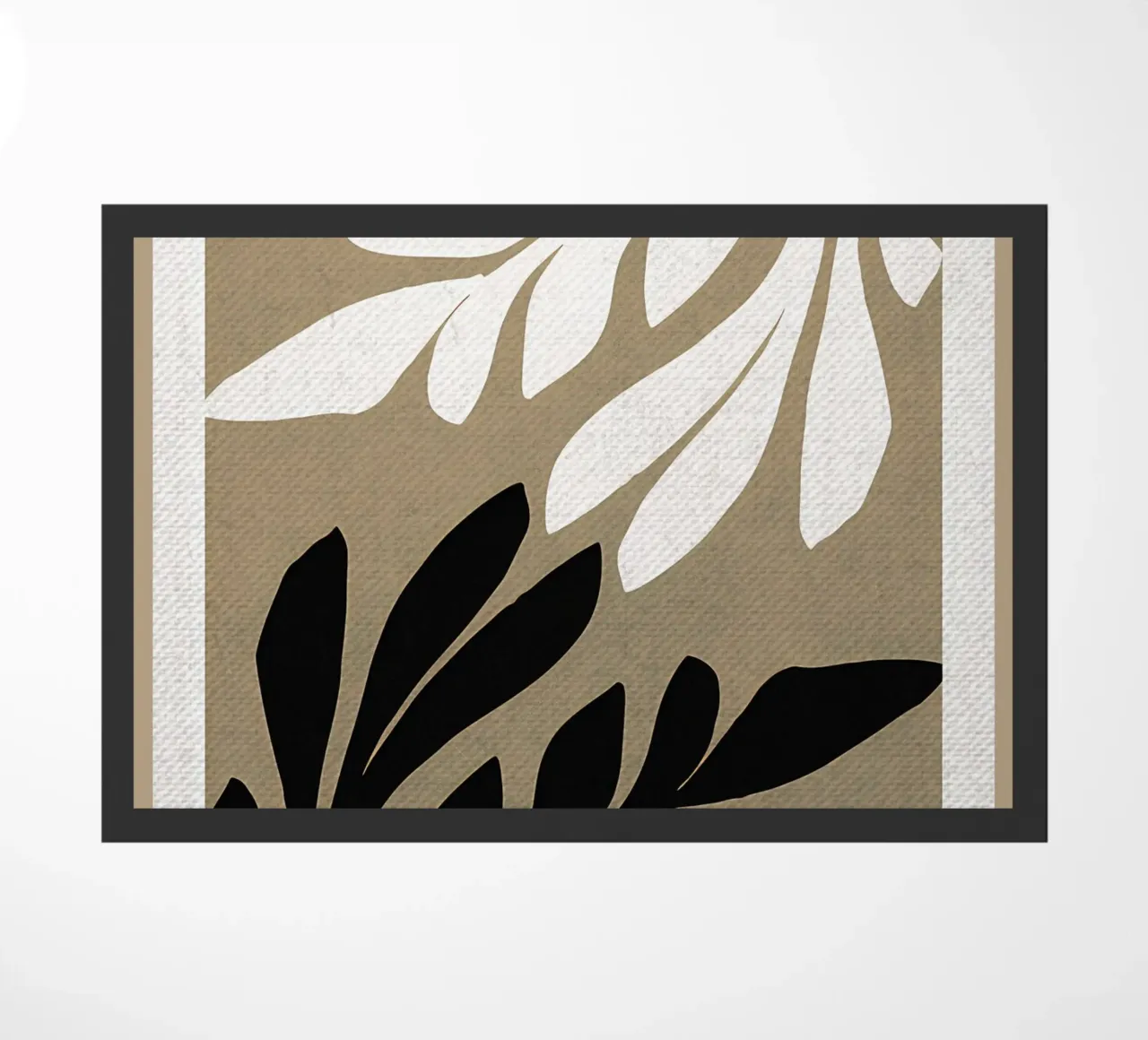 Paper Garden Nature Print doormat by Amanda Studio