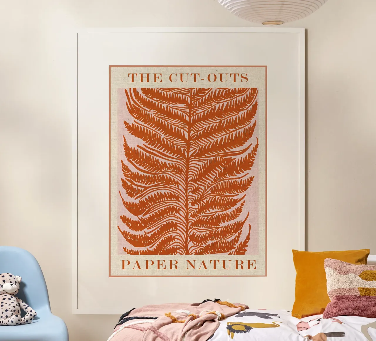 Carta Natura Foglia d'arancio poster da Amanda Studio
