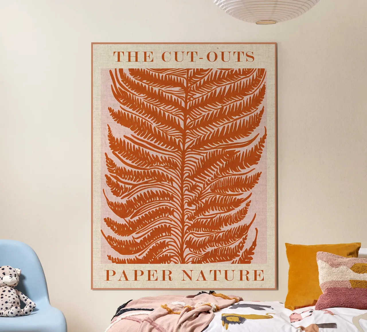 Carta Natura Foglia d'arancio poster da Amanda Studio