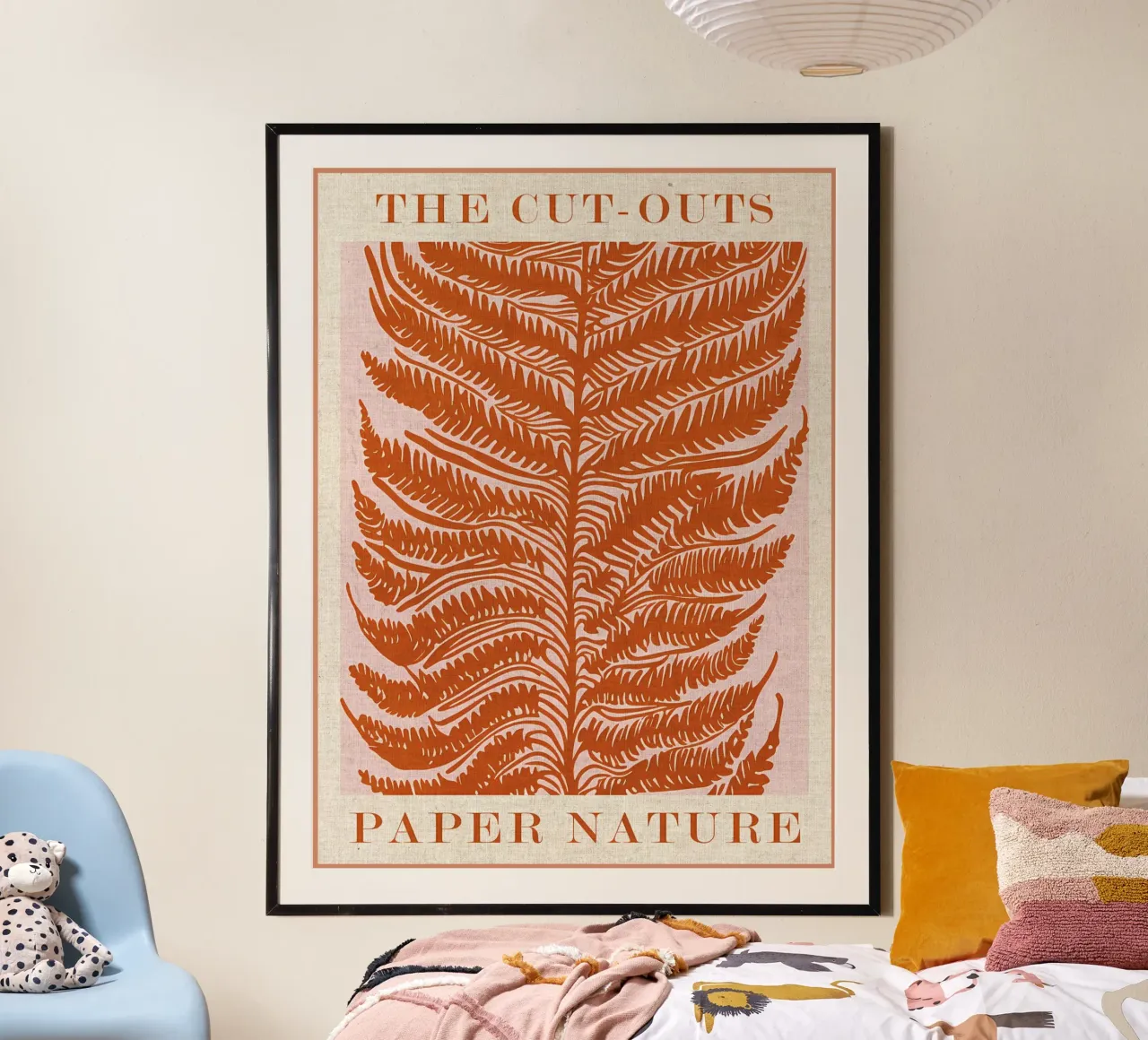 Carta Natura Foglia d'arancio poster da Amanda Studio