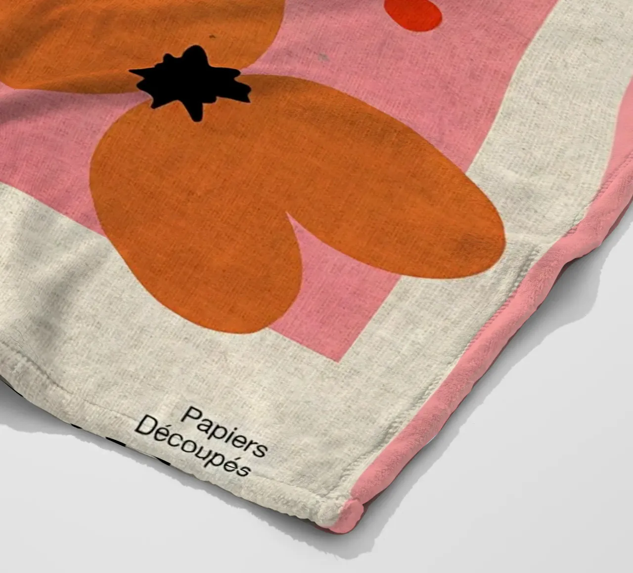 Carte Decupes Parigi coperta in pile da Amanda Studio