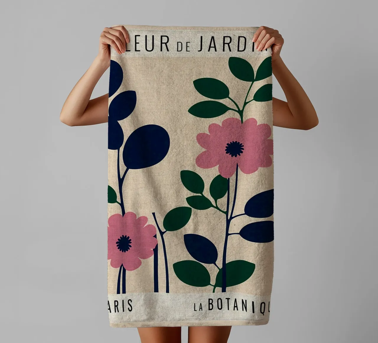 Parigi La Botanica asciugamano da bagno da Amanda Studio