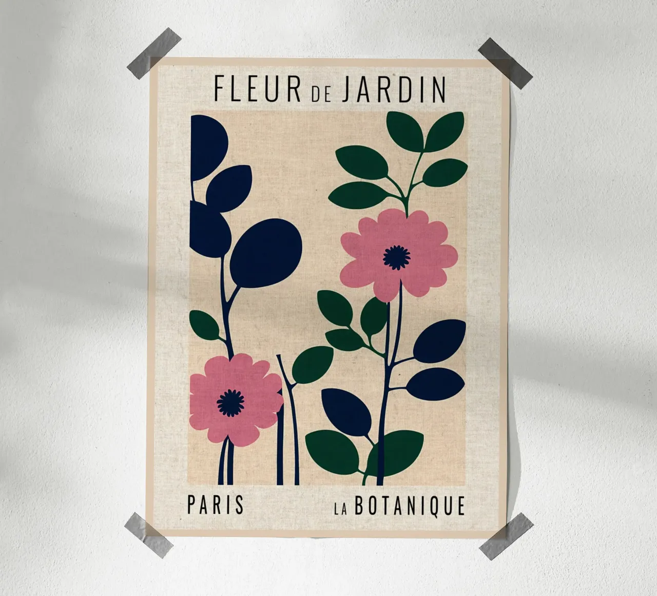 Parigi La Botanica carta hahnemühle da Amanda Studio
