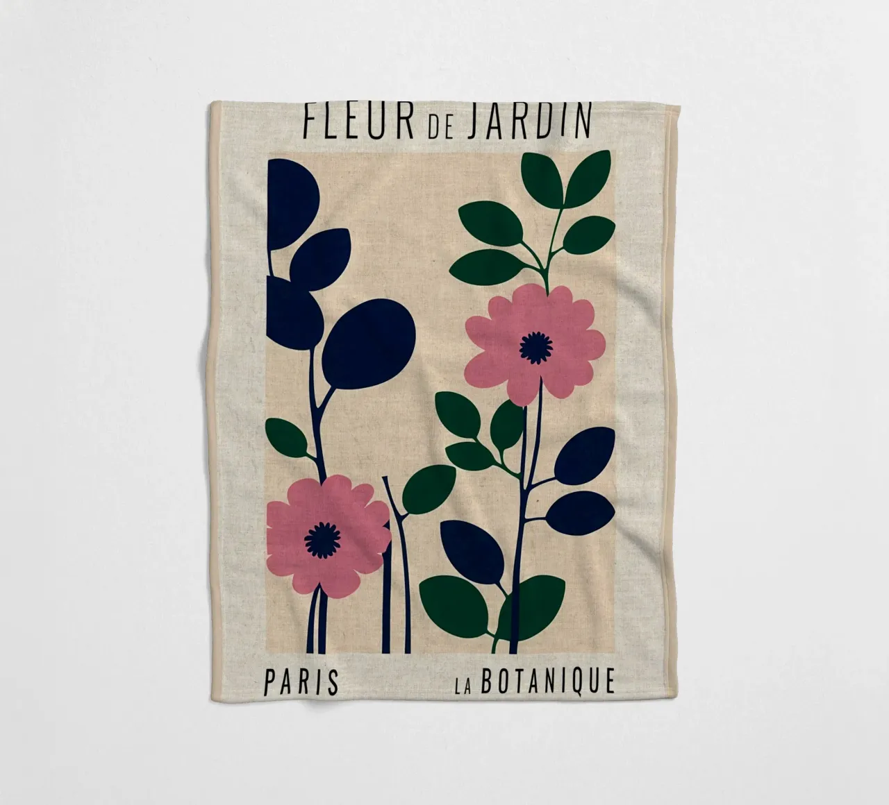Parigi La Botanica coperta in pile da Amanda Studio