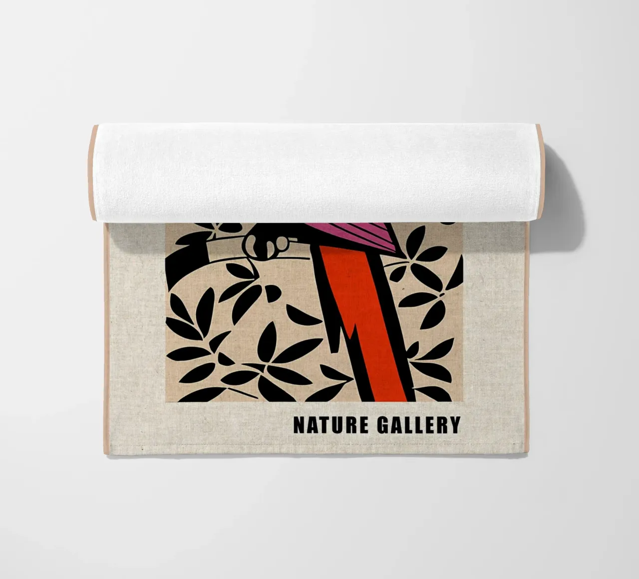 Parrot Nature Gallery beach towel by Amanda Studio