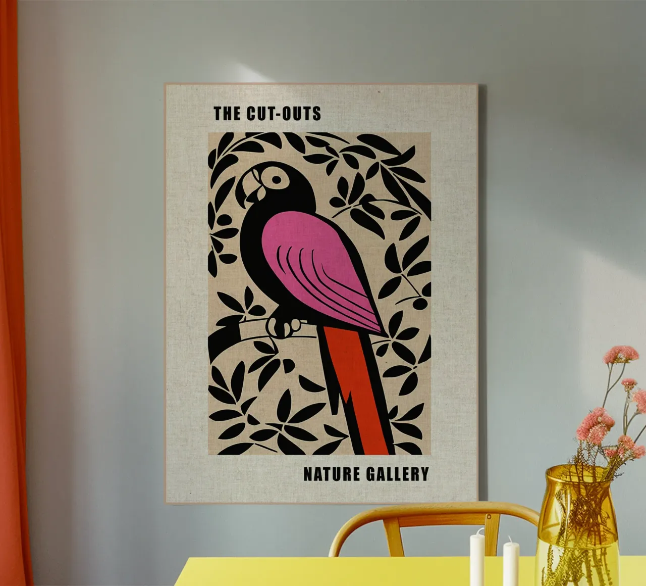 Parrot Nature Gallery canvas by Amanda Studio