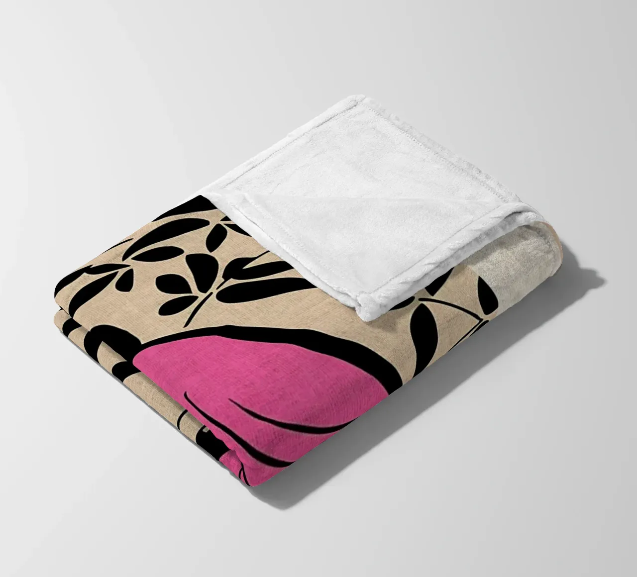 Parrot Nature Gallery fleece blanket by Amanda Studio