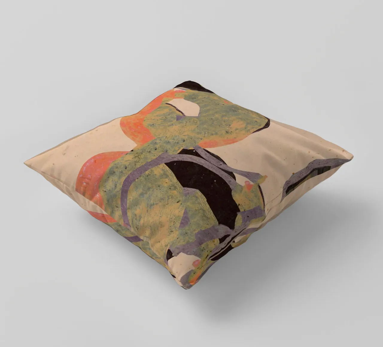 Glitch In The Matrix cuscino da treechild