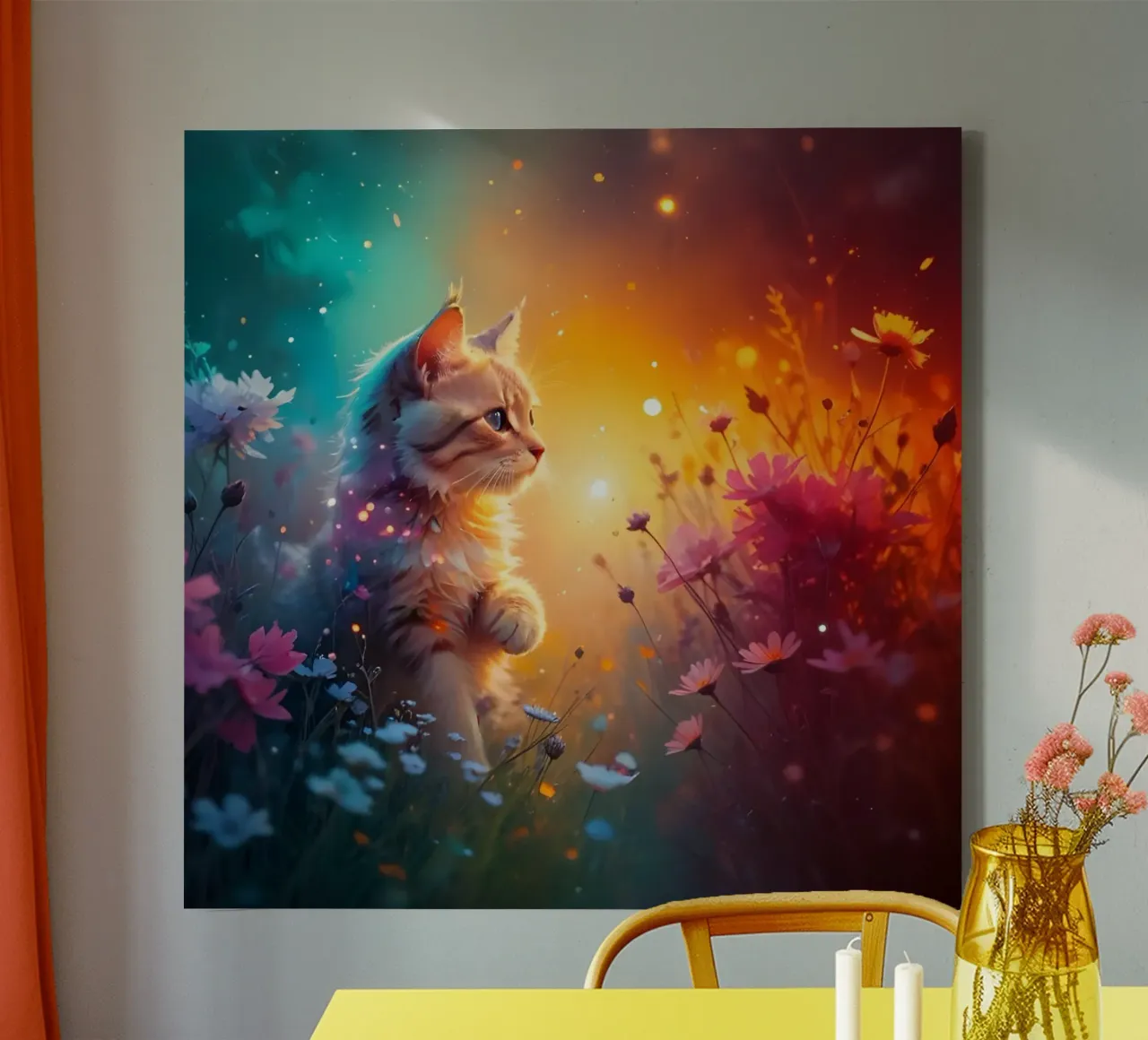 Whispers Between Two Worlds canvas by ZARAH
