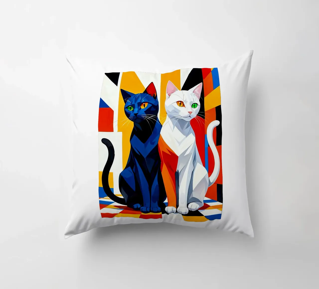 Gatti carini cuscino da Kaden
