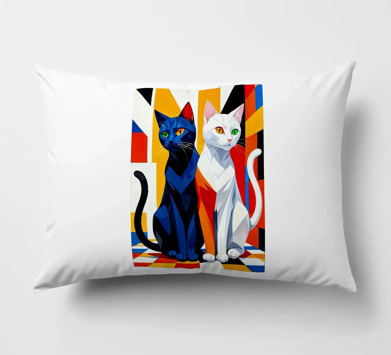 Gatti carini cuscino da Kaden