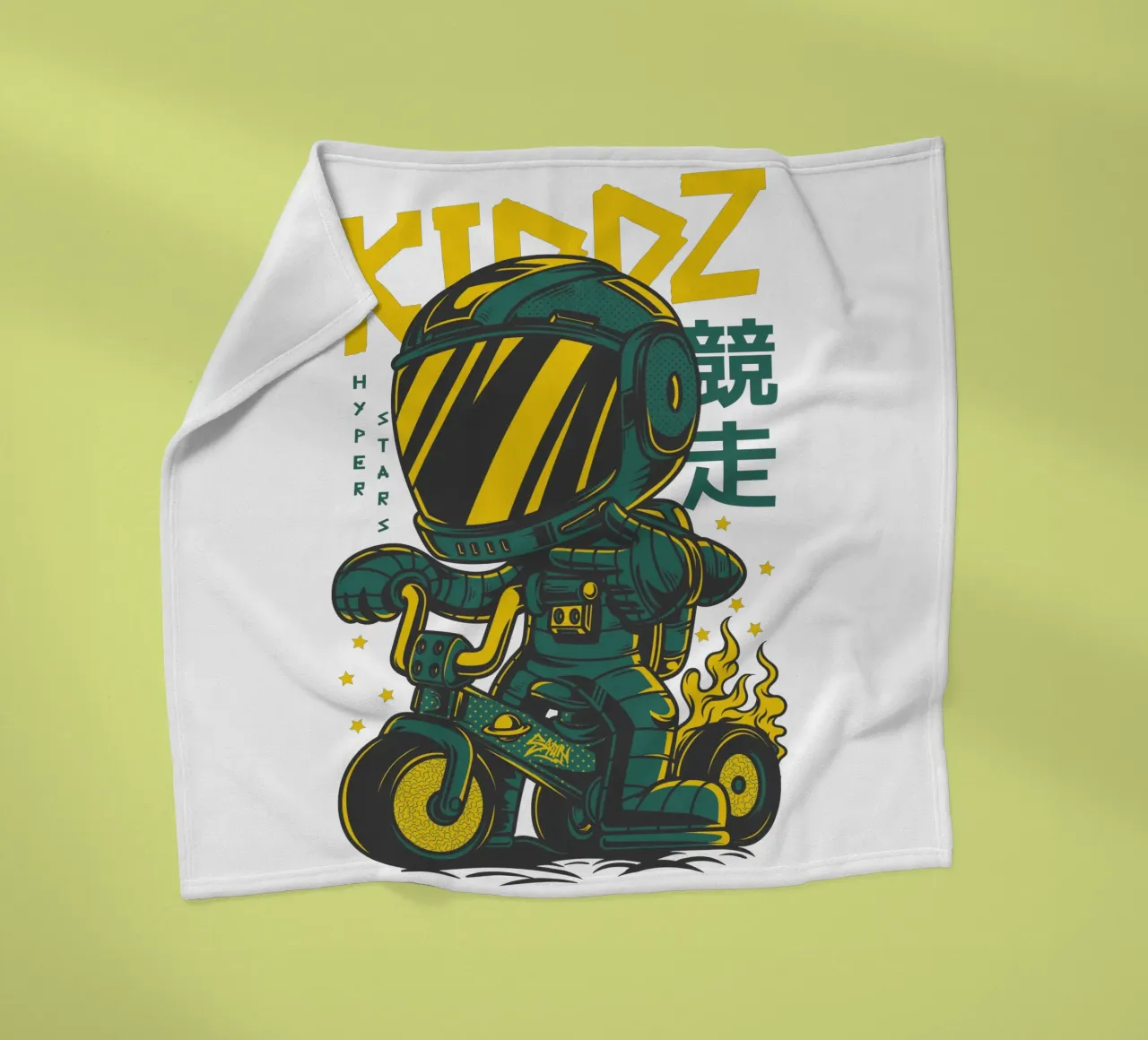 Kiddz Hyper Stars Funny Boy coperta in pile da Cute