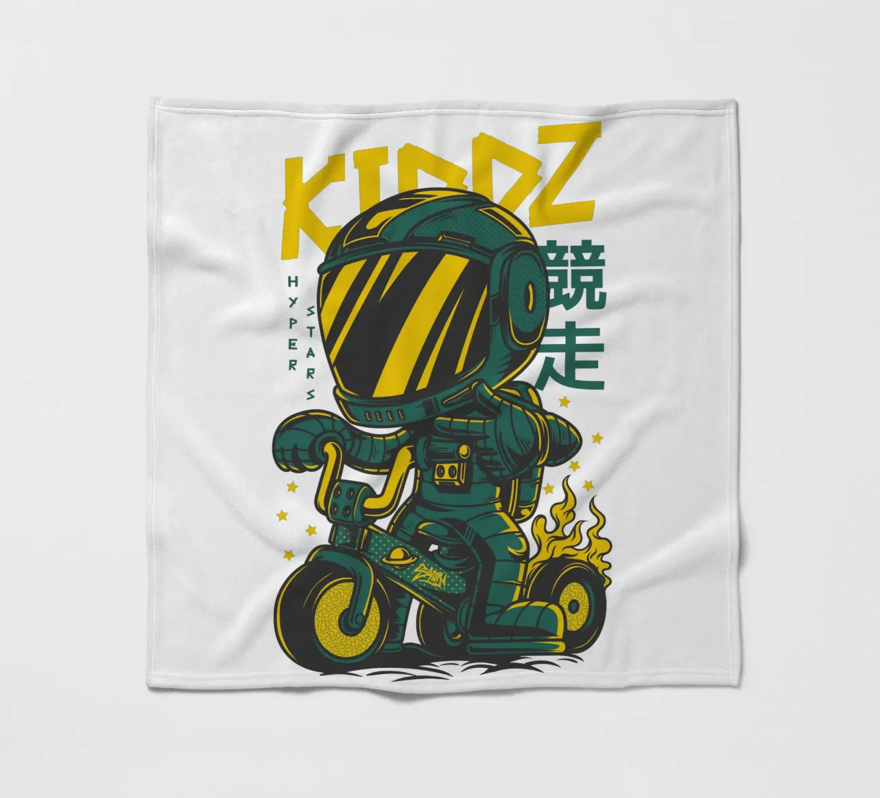 Kiddz Hyper Stars Funny Boy coperta in pile da Cute