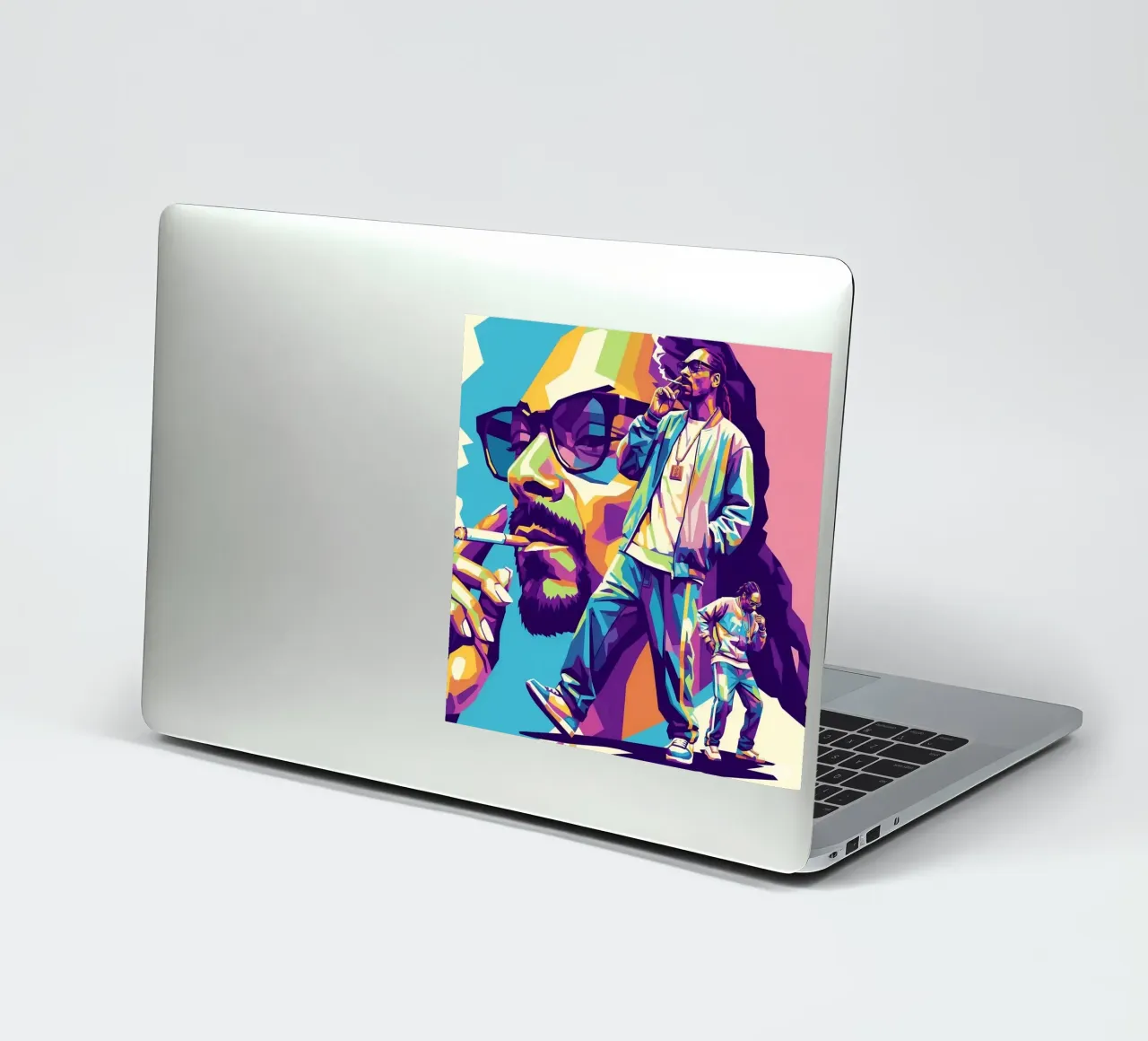 Snoop Dogg - WPAP art style (1) adesivo da Hantamrata