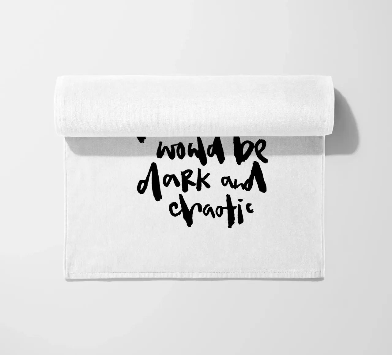 Ice-cream against darkness & chaos telo mare da Brushmeetspaper