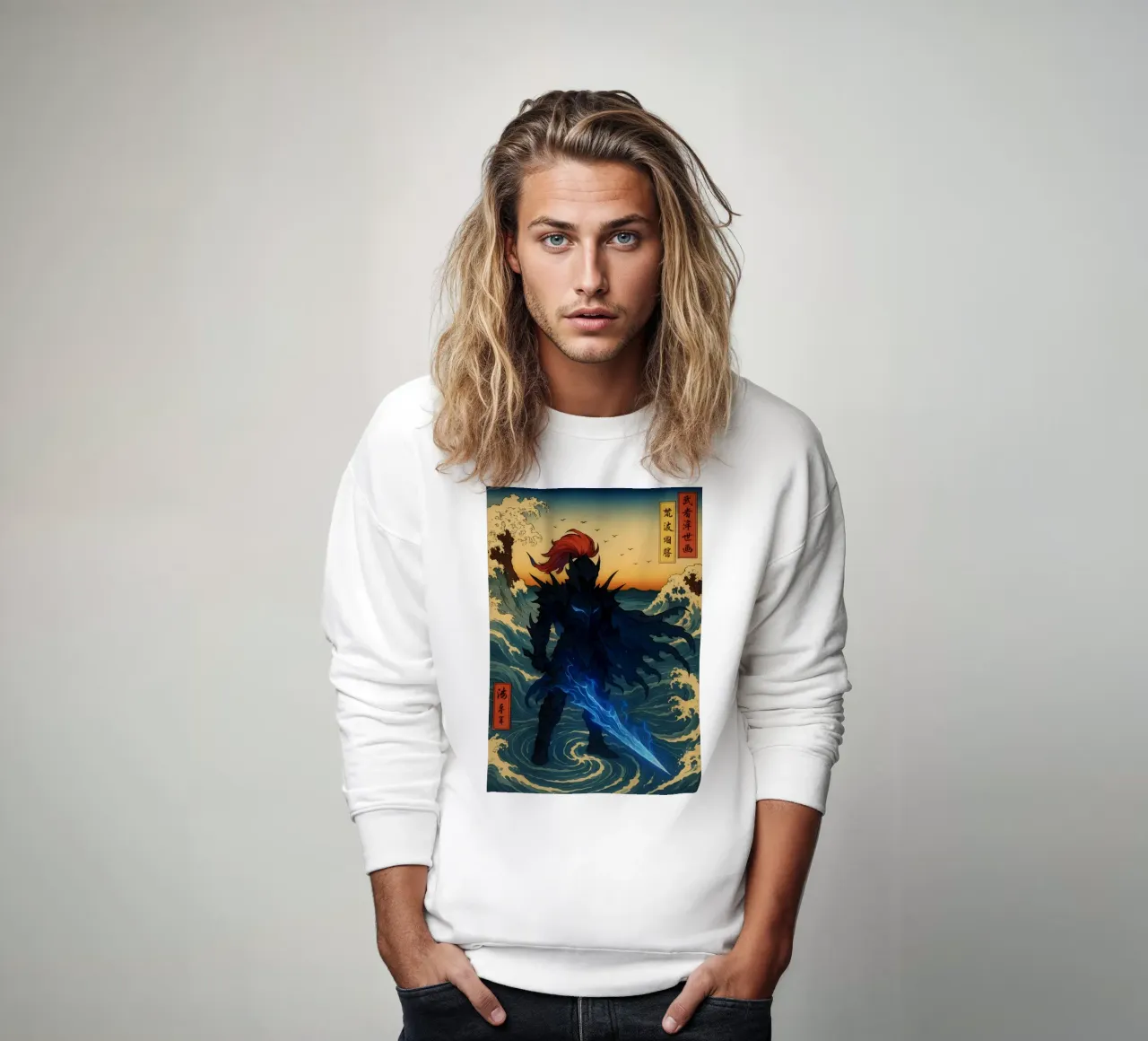 Vintage Solo Leveling Igris Solo Japan Art sweatshirt by KakiHanryJP