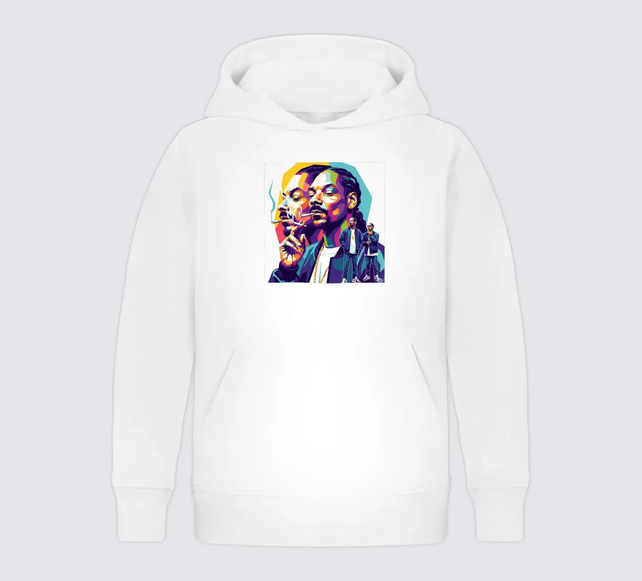 Snoop Dogg - WPAP art style (2) felpa bambino con cappuccio da Hantamrata