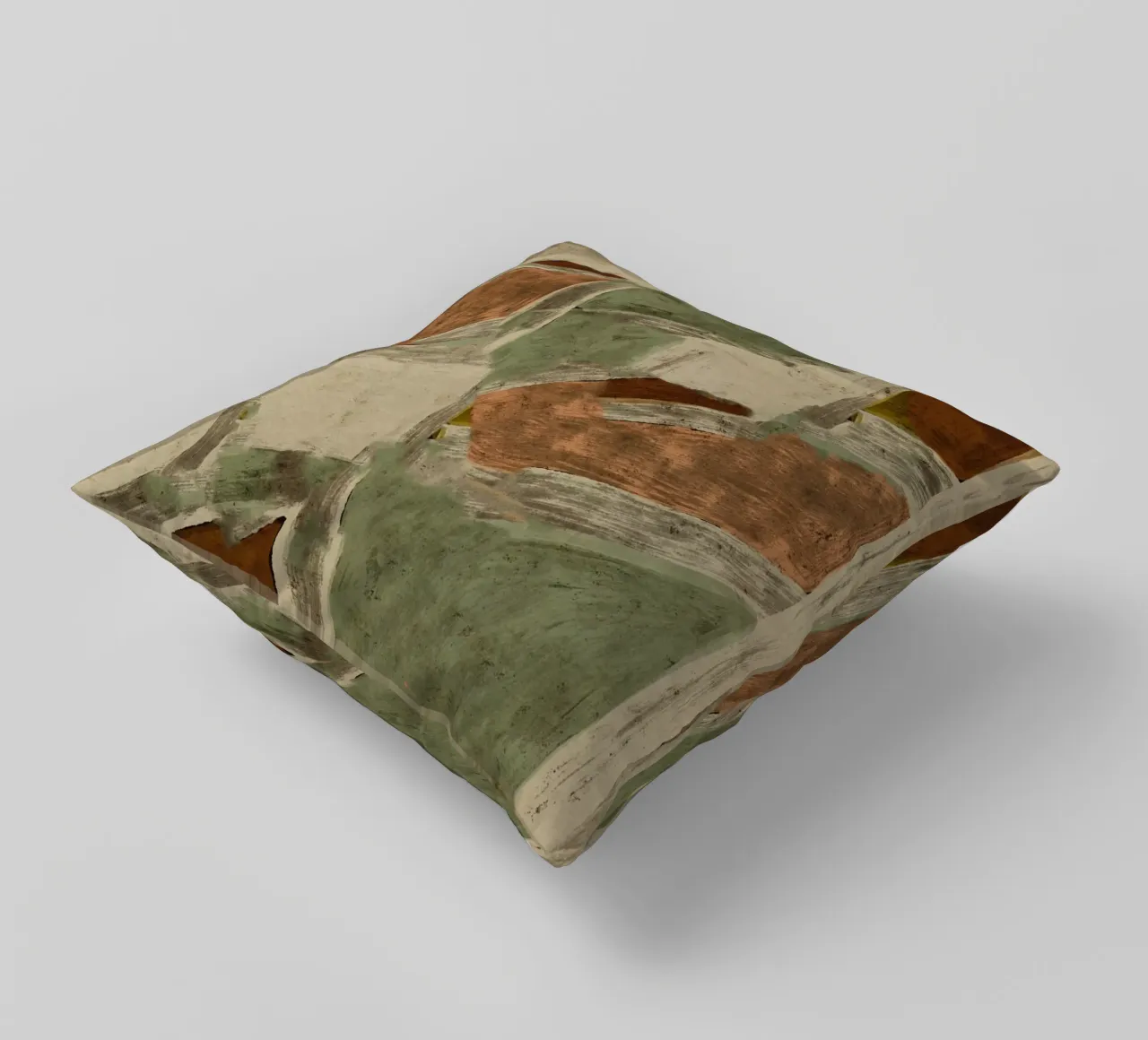 Shifted Fields No 1 cuscino da treechild