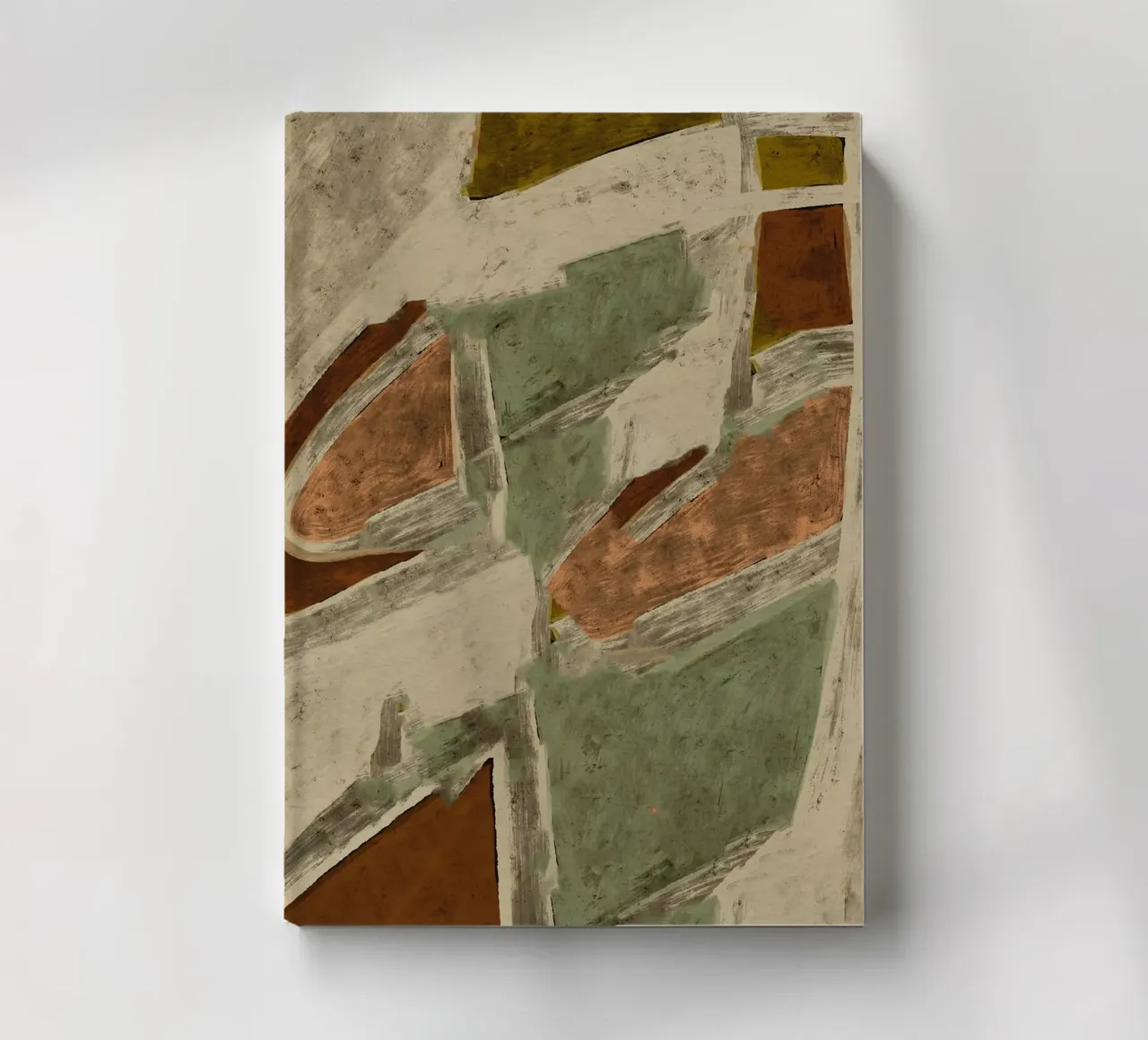 Shifted Fields No 1 notebook by treechild