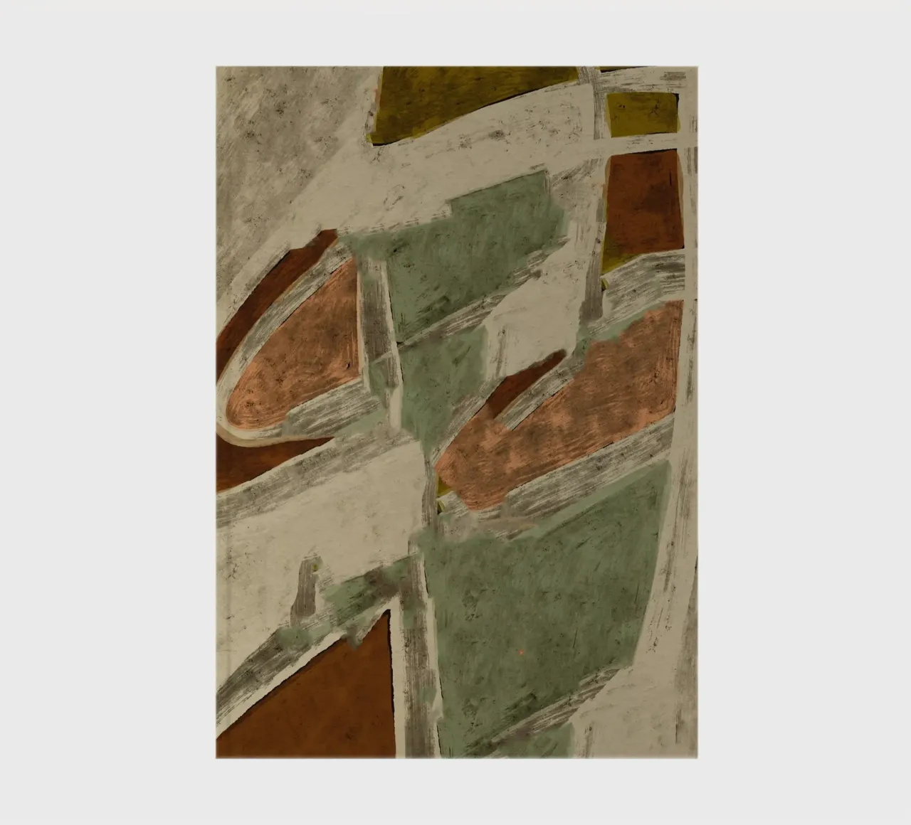 Shifted Fields No 1 notebook by treechild