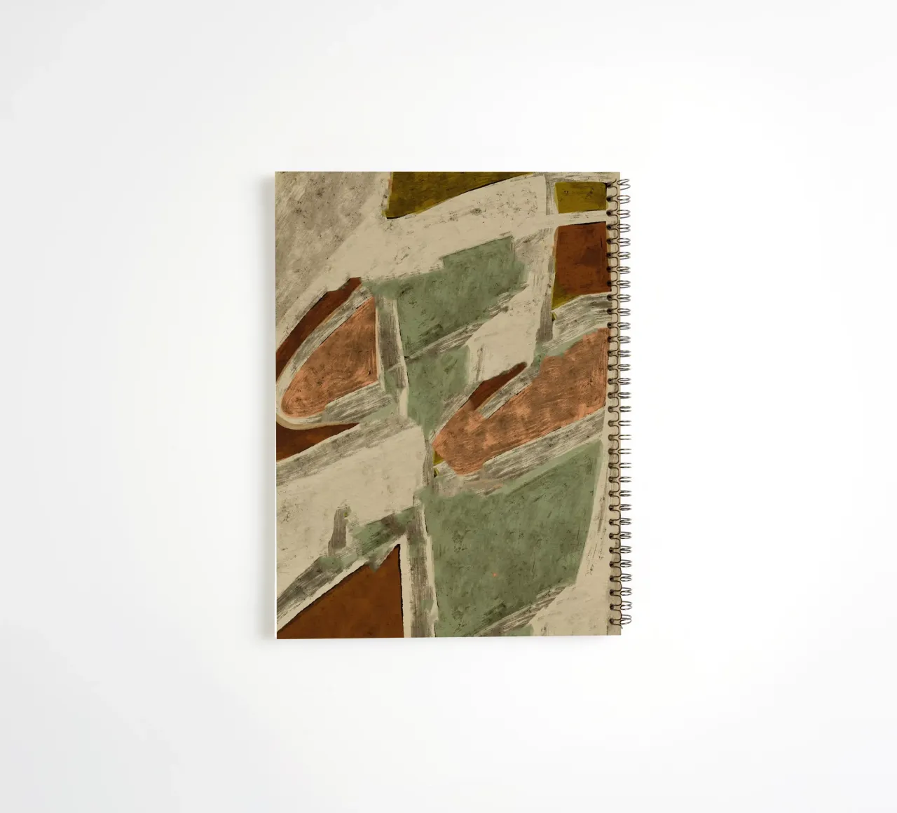 Shifted Fields No 1 spiral notebook by treechild