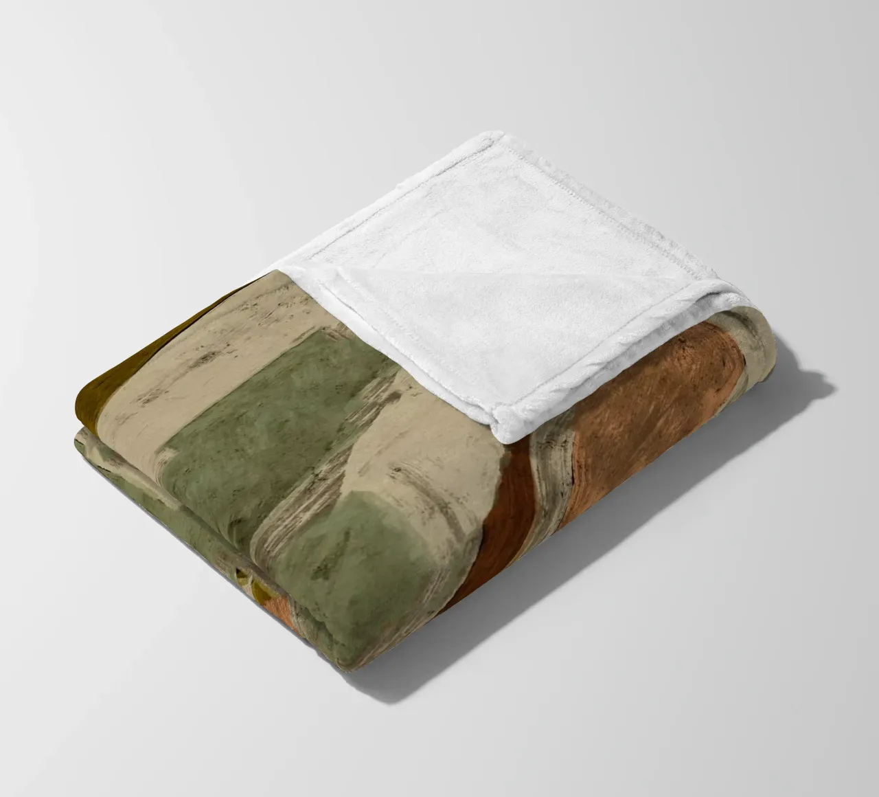 Shifted Fields No 1 coperta in pile da treechild