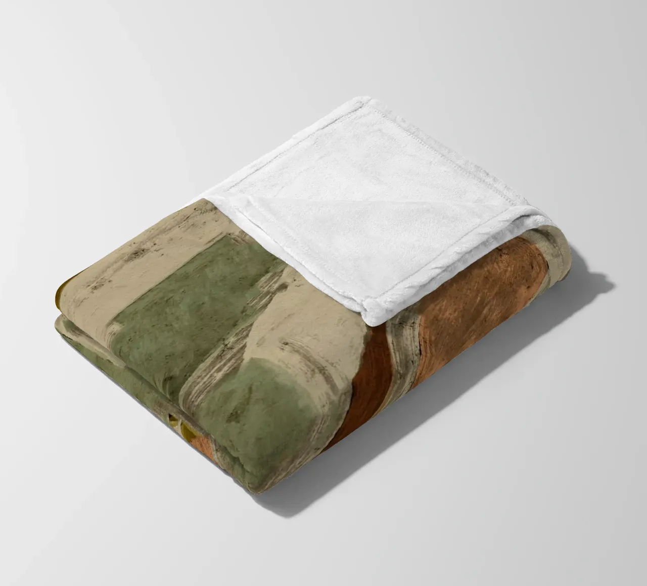 Shifted Fields No 1 coperta in pile da treechild
