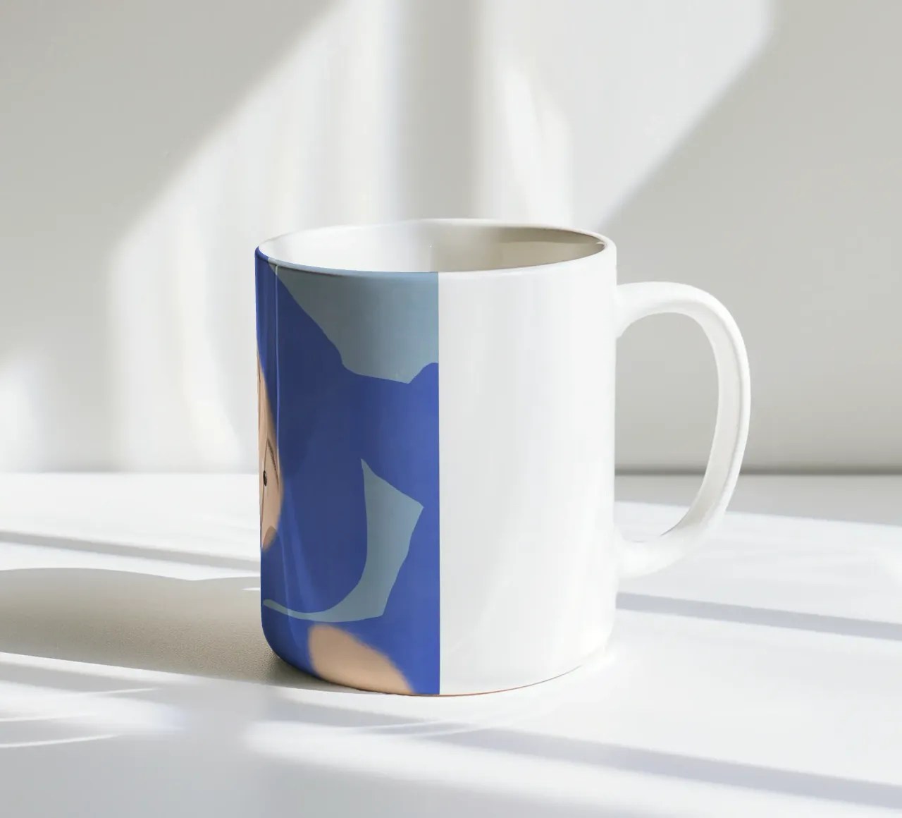 Luci e ombre tazza in ceramica da Little Dean