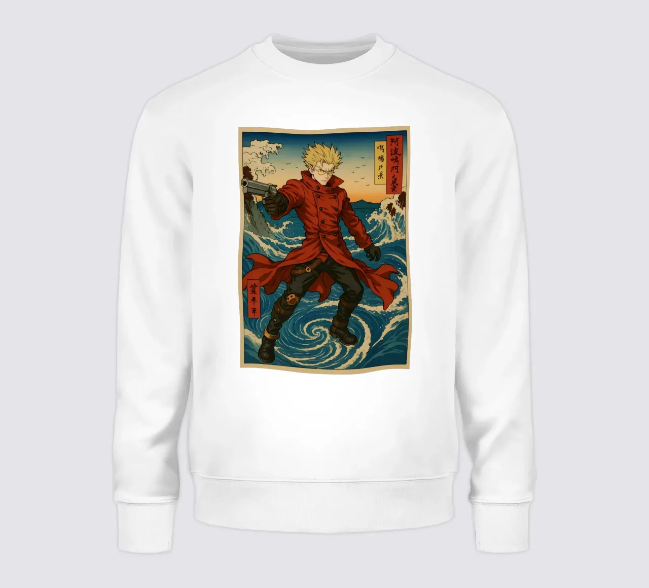 Vintage Trigun Vash the Stampede Japan Art sweatshirt by KakiHanryJP