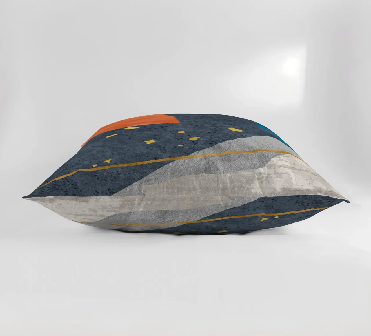 abstract art pieces cuscino da vintageshop
