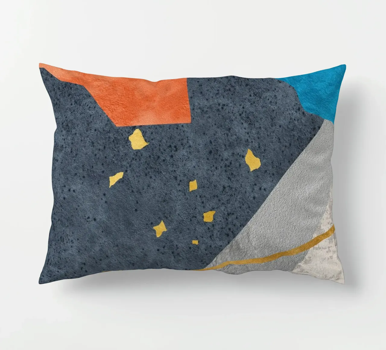 abstract art pieces cuscino da vintageshop
