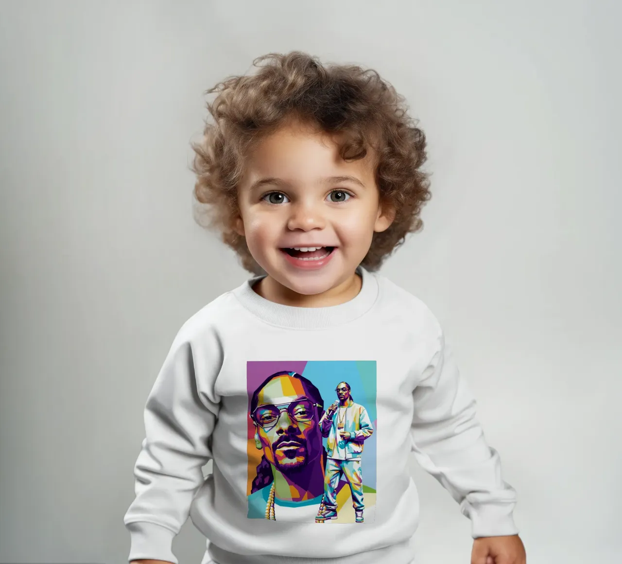 Snoop Dogg - WPAP art style (5) felpa neonato da Hantamrata
