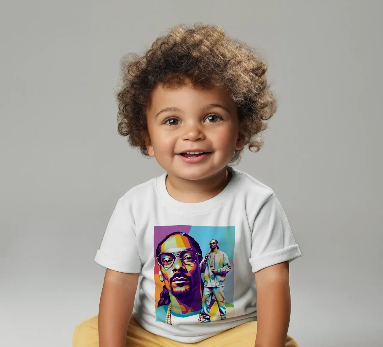 Snoop Dogg - WPAP art style (5) maglietta neonato da Hantamrata