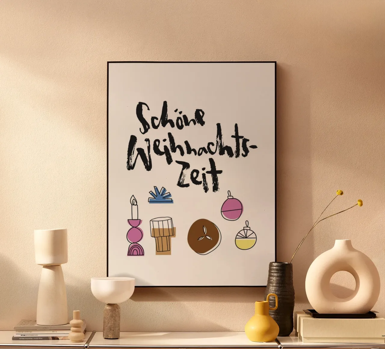 Weihnachtszeit plexiglass da Brushmeetspaper