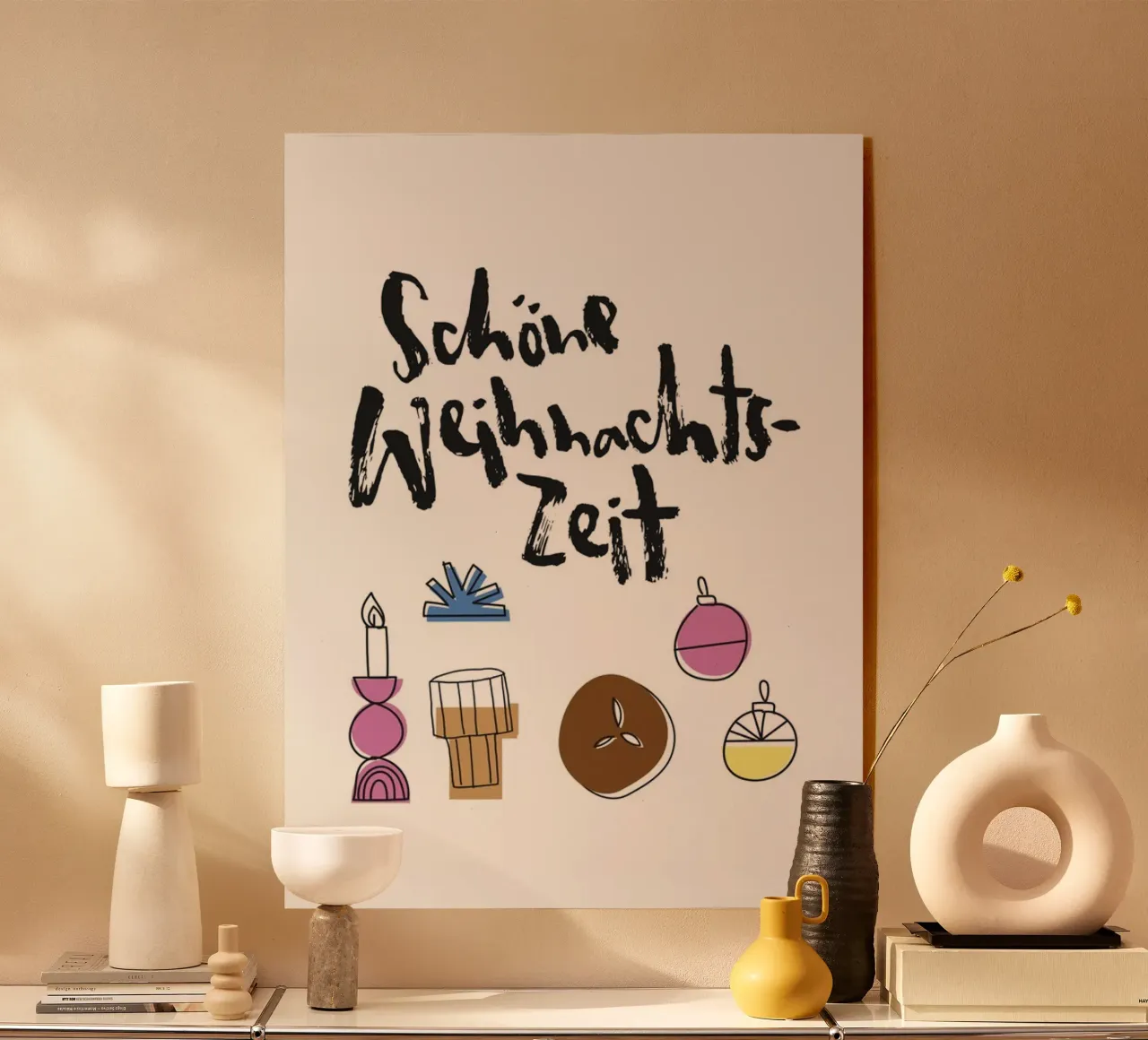 Weihnachtszeit plexiglass da Brushmeetspaper