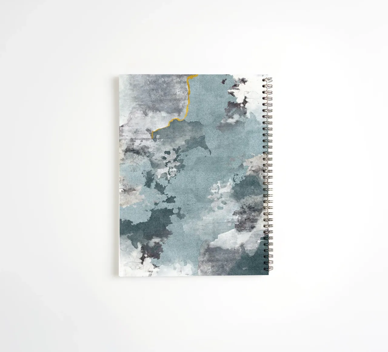 abstract art pieces gray texture carnet à spirale de vintageshop