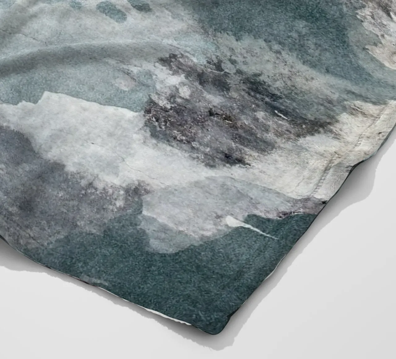 abstract art pieces gray texture coperta in pile da vintageshop