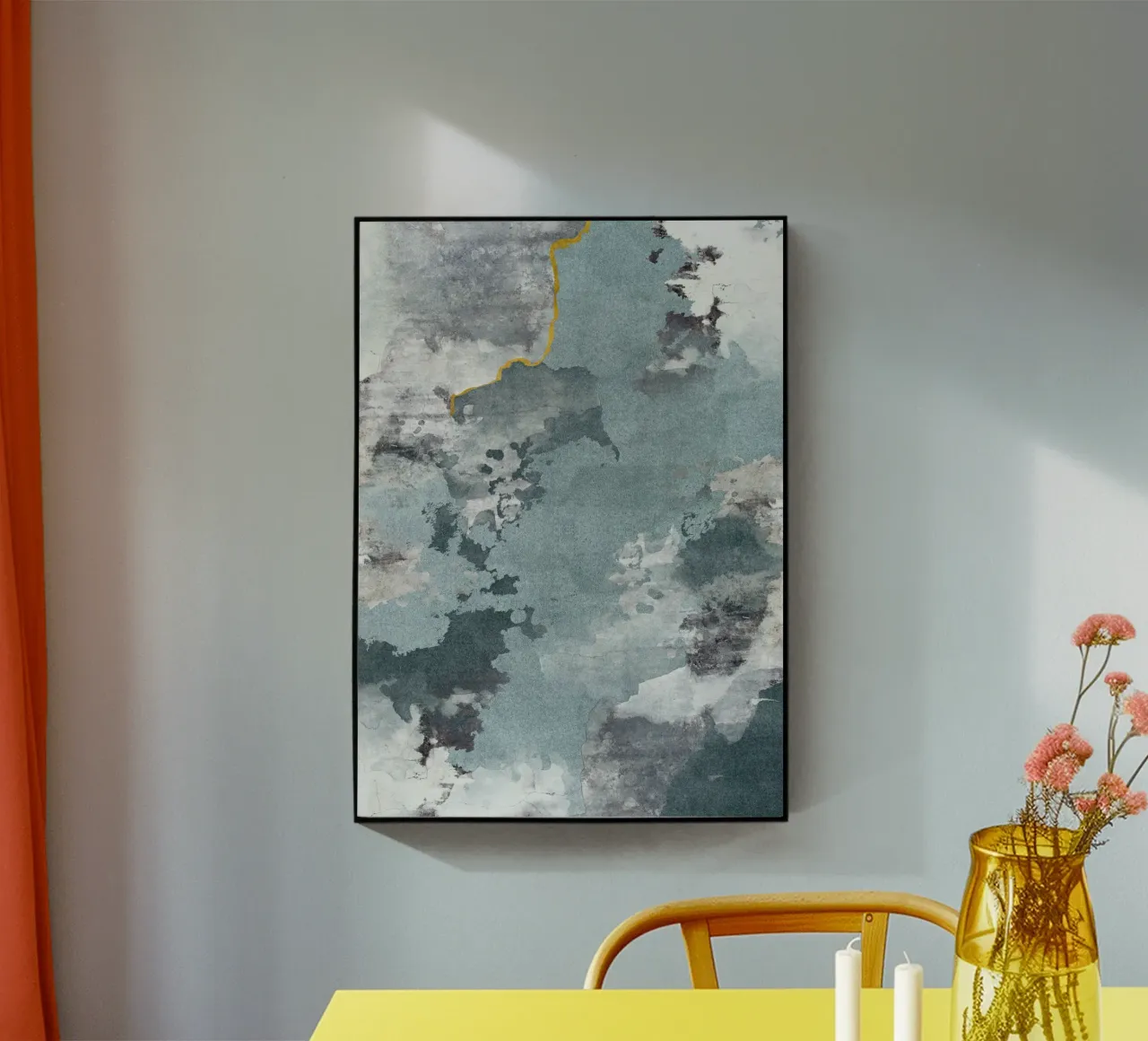 abstract art pieces gray texture plexiglass da vintageshop
