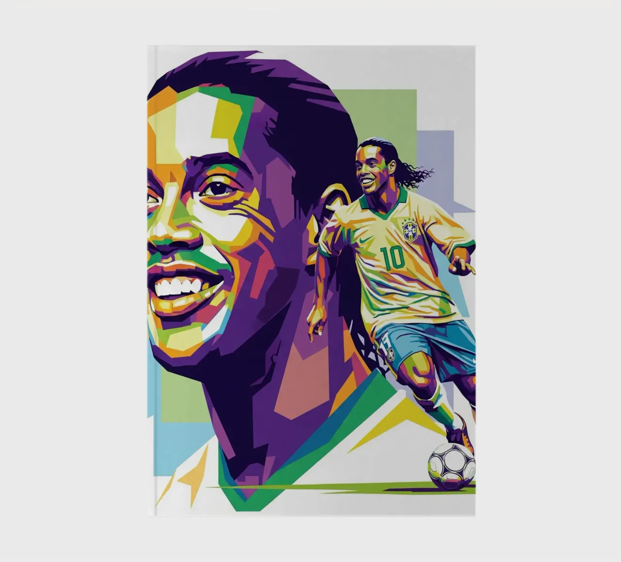 Ronaldinho with the iconic smile diario da Hantamrata